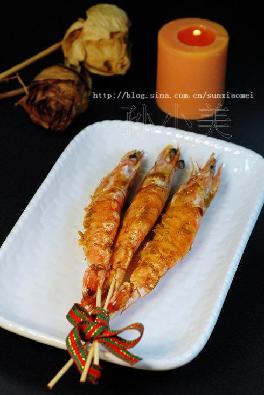 咖喱烤虾