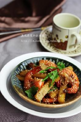 芝香土豆虾