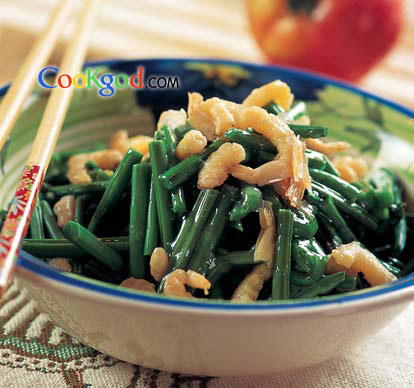 海米炒蕨菜