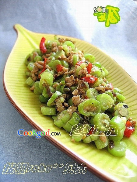 榄菜剁椒四季豆