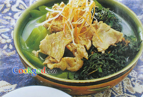 苦瓜荠菜猪肉汤