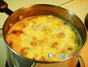 玉米土豆蘑菇素汤