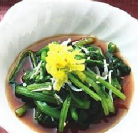 凉拌菠菜