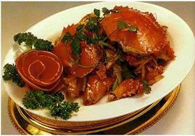 姜丝焗肉蟹