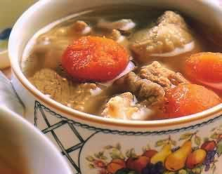 猪蹄瓜菇汤