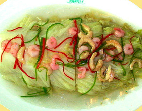 海米扒白菜