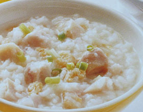 虾米芋头粥