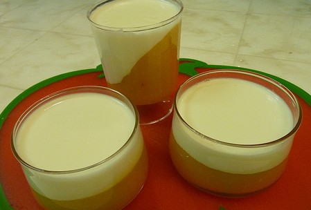 意式芒果奶冻 Mango Panna Cotta