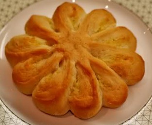 菊花椰蓉面包