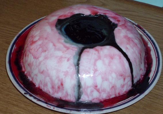 Halloween 眼球蛋糕
