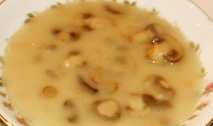 奶油蘑菇浓汤