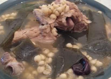海带薏仁猪骨汤