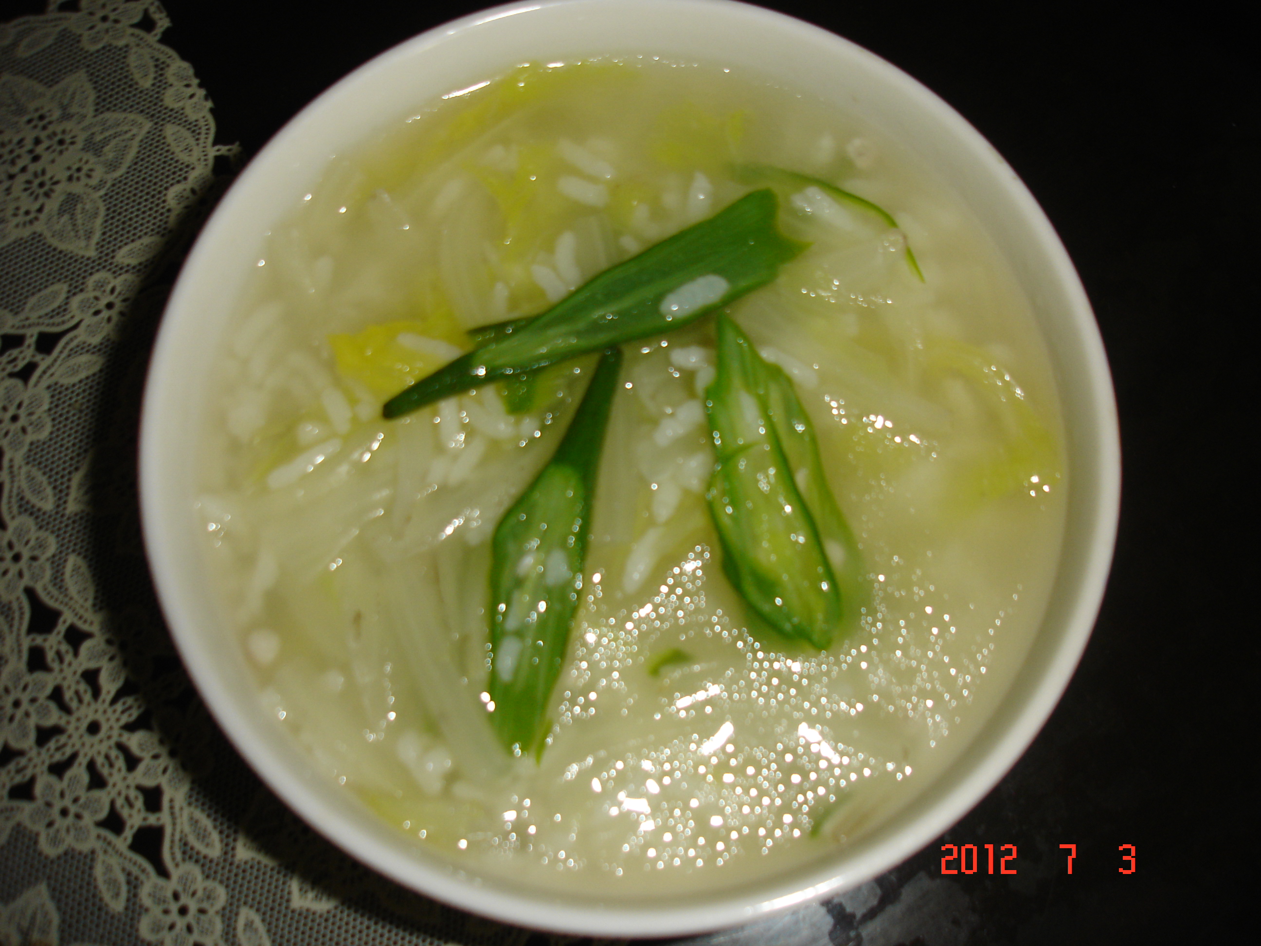 黄秋葵菜汤饭
