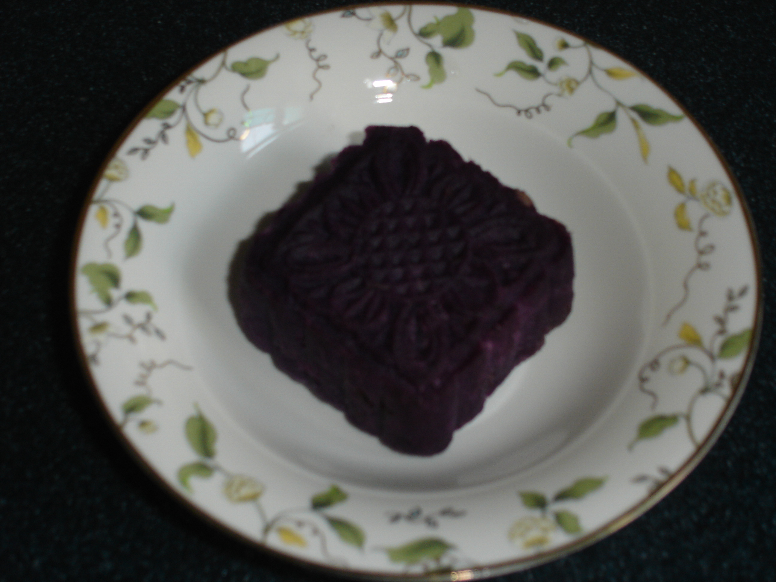 紫薯红豆沙月饼