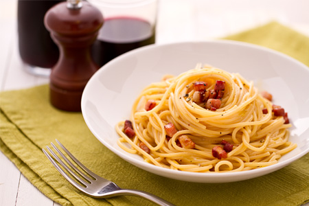 培根蛋酱意大利面 spaghetti alla carbonara