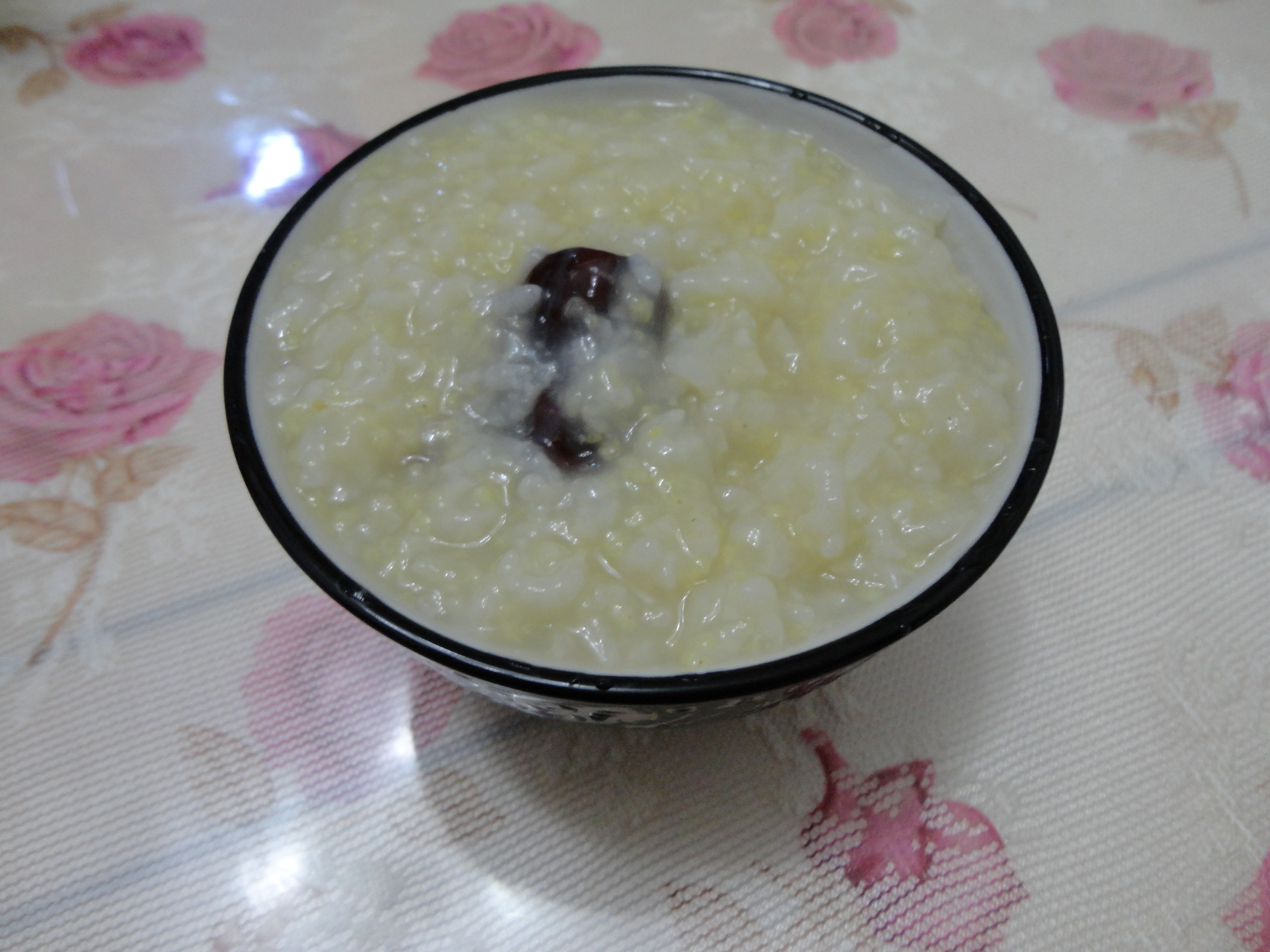 红枣二米粥