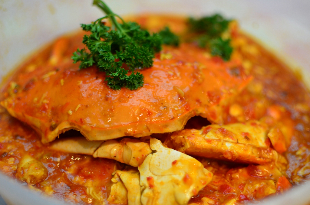 辣椒螃蟹-新加坡国菜