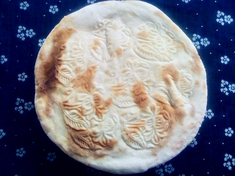 自制阿拉伯风味烤馕饼