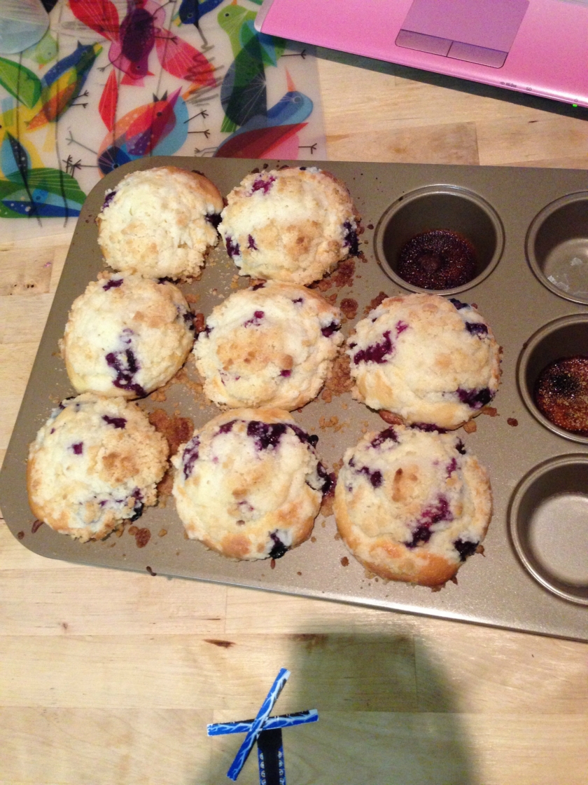 HAND MADE 蓝莓MUFFIN(松饼)