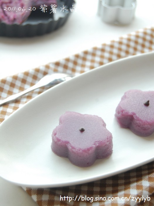 紫薯水晶糕