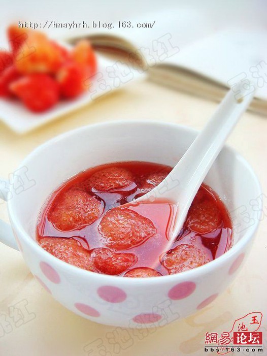炒草莓