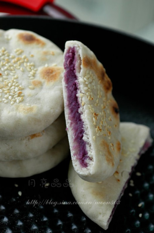 紫薯烙饼