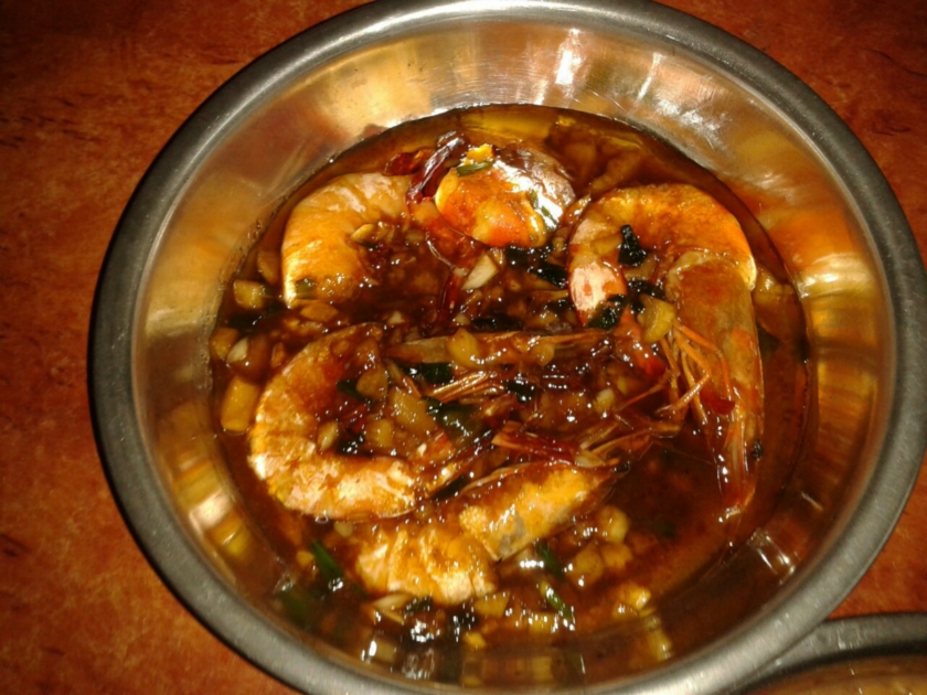 蚝油虾