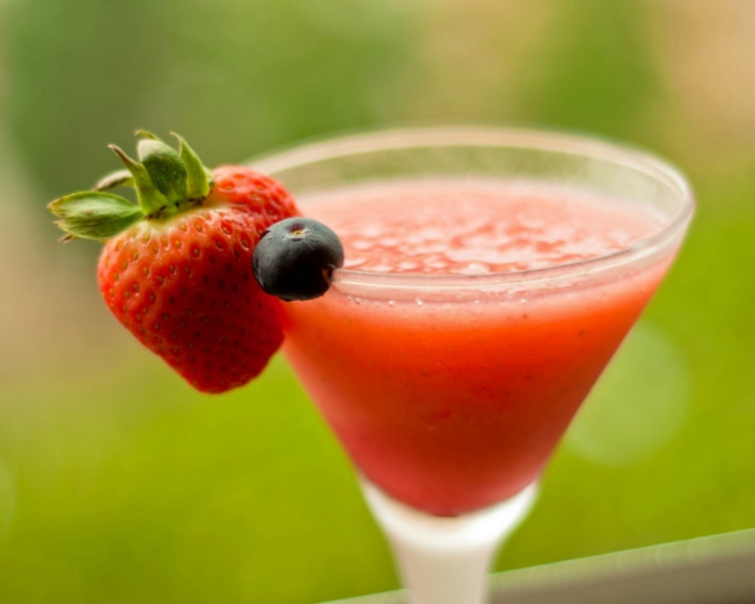 健康草莓汁