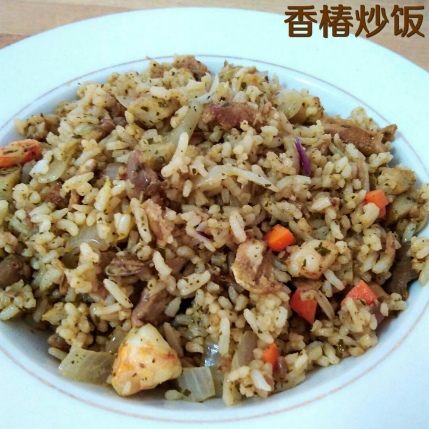 香椿炒饭