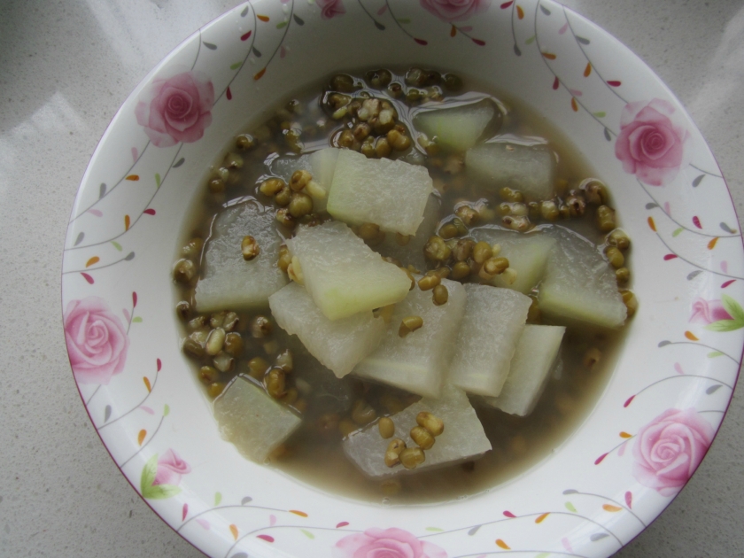 清热解毒绿豆冬瓜汤