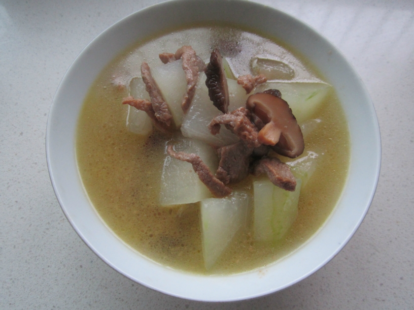 冬瓜香菇肉汤