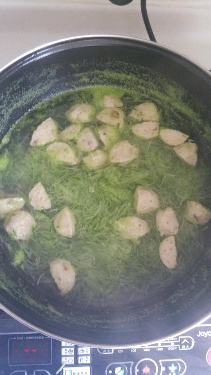 黄瓜香菇丸汤