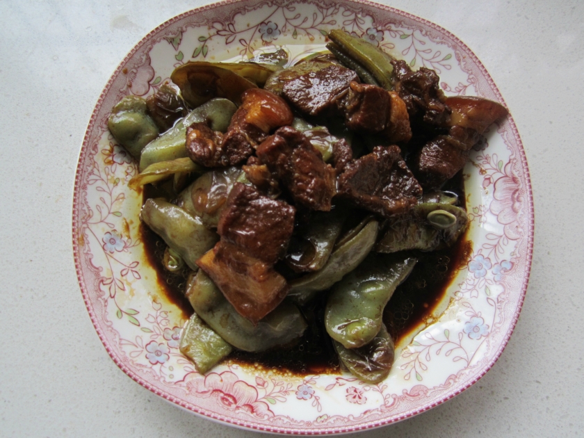 扁豆烧肉