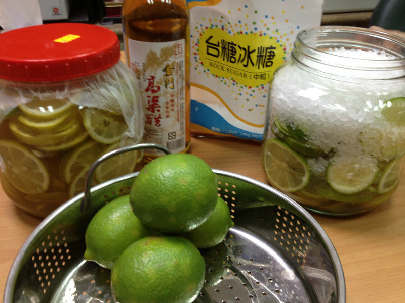 [DIY料理]香水柠檬高梁醋-夏天清凉饮品