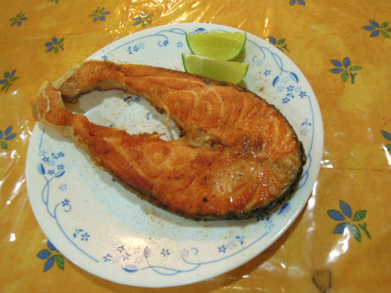 香煎鲑鱼