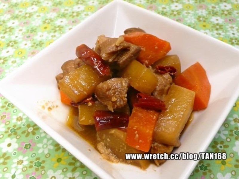 麻辣猪烧双萝 《烧肉+Vegi 3》