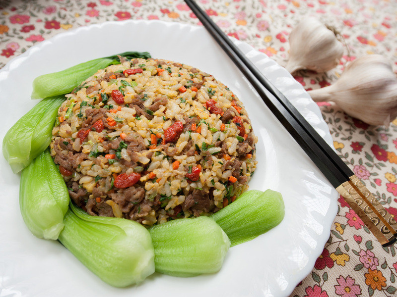 羊肉炒饭