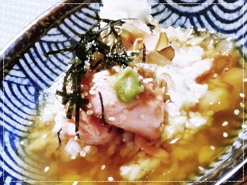 日式鲑鱼茶泡饭