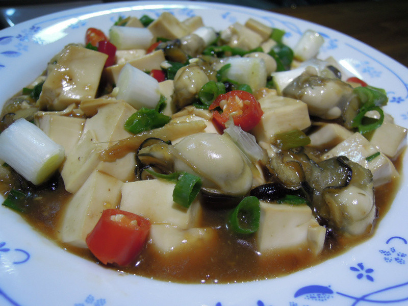 安永海鲜 新鲜又美味 鲜蚵烩豆腐