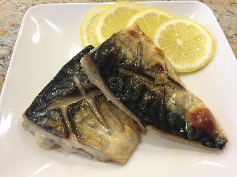 日式 盐烤鲭鱼