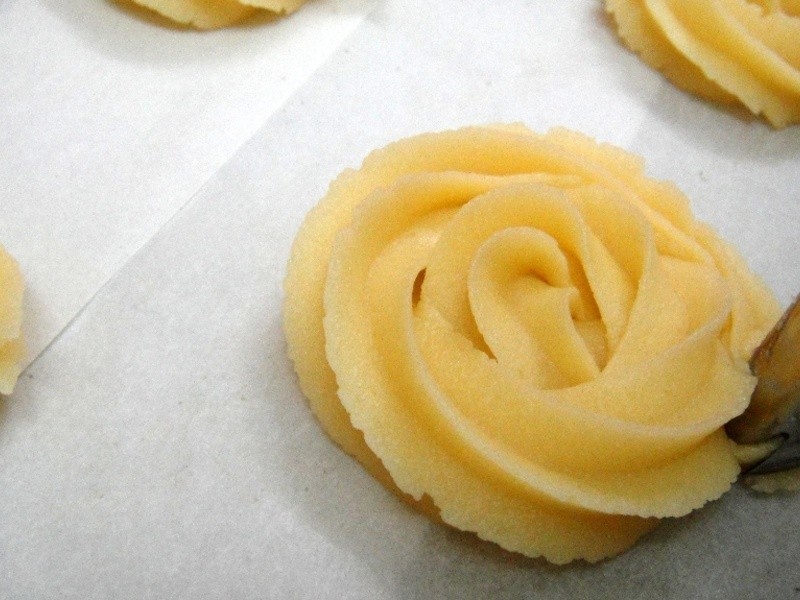 [SDS] 玫瑰花饼干 Rose swirl cookies