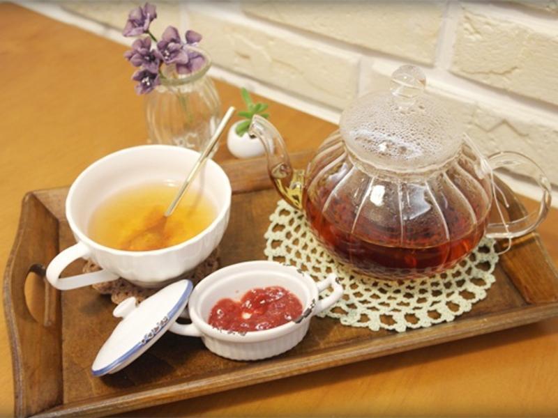 俄罗斯果酱红茶-恰恰好的酸甜茶香味!!