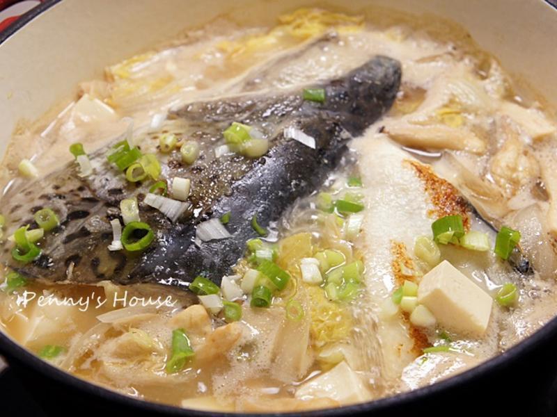 白菜鲑鱼味噌汤 - 【鲜之流】