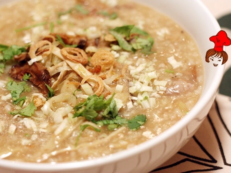 暖暖在心头- 台式香菇咸粥 Taiwanese Rice porridge