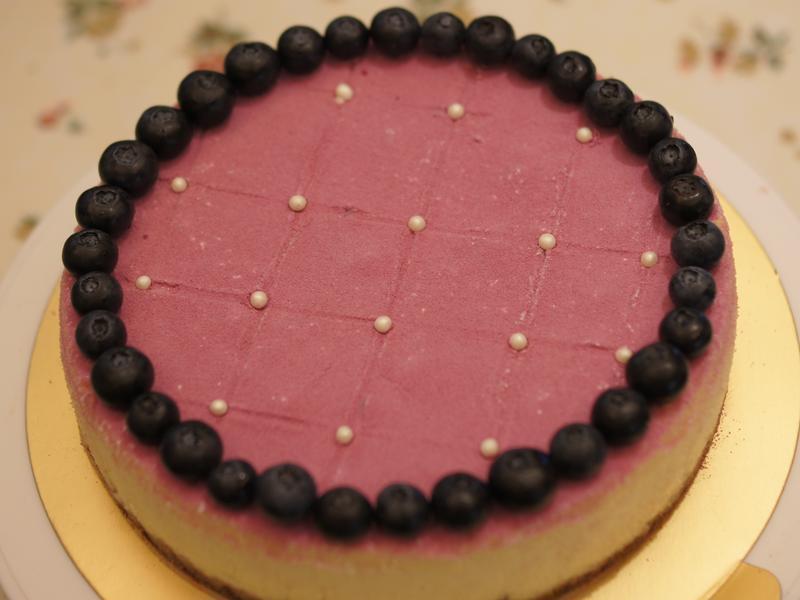 紫爵蓝莓乳酪蛋糕