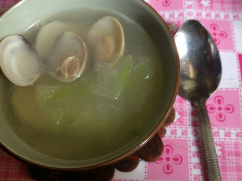 【❤小魔术料理❤】蛤蜊冬瓜汤