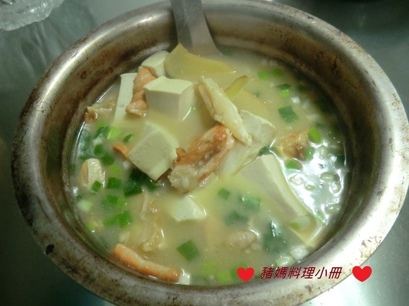 味噌鲑鱼豆腐汤