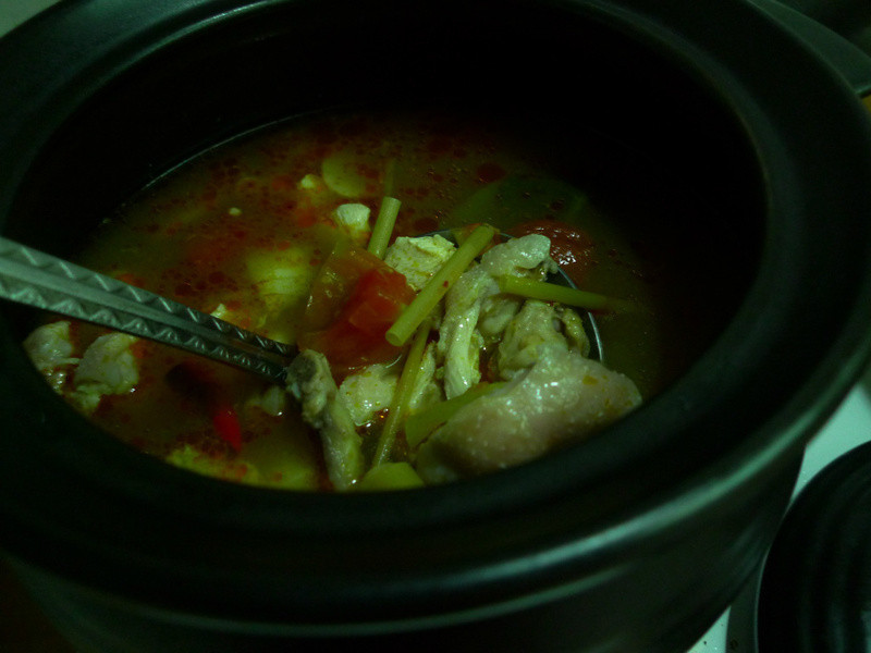 泰式鸡肉酸辣汤