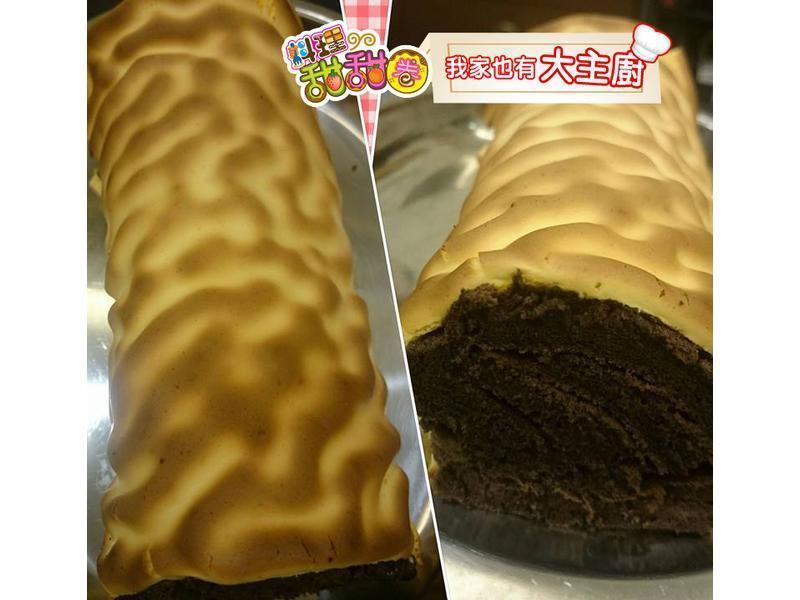 虎皮巧克力蛋糕卷
