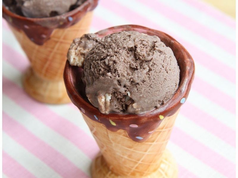 免冰淇淋机 -- 巧克力棉花糖冰淇淋
